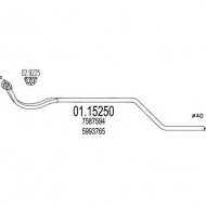 Трубка MTS 01.15250