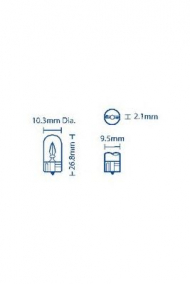 Лампа накаливания ACDelco ACBU1042