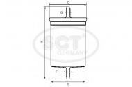 Фильтр SCT Germany ST 371