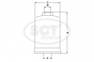 Фильтр SCT Germany ST 727