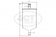 Фильтр SCT Germany ST 755