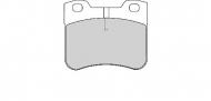 Комплект тормозных колодок NECTO FD6690A