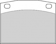 Комплект тормозных колодок NECTO FD813A