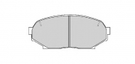 Комплект тормозных колодок NECTO FD6648A
