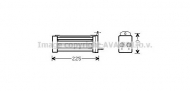 Теплообменник AVA QUALITY COOLING VW3276