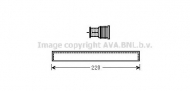 Осушитель AVA QUALITY COOLING VWD294
