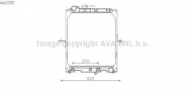 Теплообменник AVA QUALITY COOLING ME2255