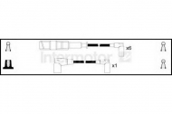 Комплект электропроводки STANDARD 73281