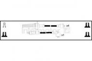Комплект электропроводки STANDARD 73928