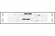 Комплект электропроводки STANDARD OEK094