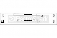Комплект электропроводки STANDARD OEK267