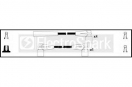 Комплект электропроводки STANDARD OEK381