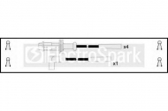 Комплект электропроводки STANDARD OEK048