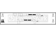 Комплект электропроводки STANDARD OEK169