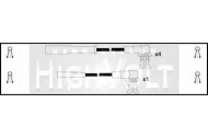 Комплект электропроводки STANDARD OEF095