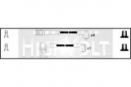 Комплект электропроводки STANDARD OEF034