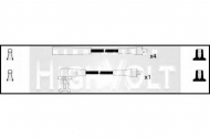Комплект электропроводки STANDARD OEF973