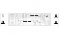 Комплект электропроводки STANDARD OEF512