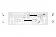 Комплект электропроводки STANDARD OEF890