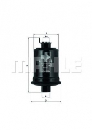 Фильтр MAHLE ORIGINAL KL 209
