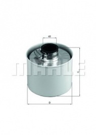 Фильтр MAHLE ORIGINAL LX 1245