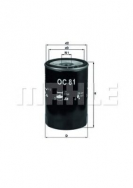Фильтр MAHLE ORIGINAL OC 81
