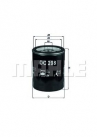 Фильтр MAHLE ORIGINAL OC 298