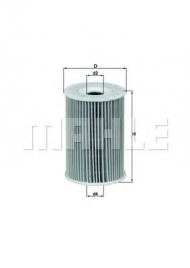 Фильтр MAHLE ORIGINAL OX 135/1D
