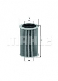 Фильтр MAHLE ORIGINAL OX 209D