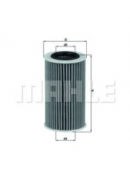 Фильтр MAHLE ORIGINAL OX 384D