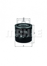 Фильтр MAHLE ORIGINAL OC 136
