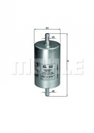 Фильтр MAHLE ORIGINAL KL 60
