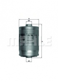 Фильтр MAHLE ORIGINAL KL 36