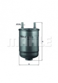 Фильтр MAHLE ORIGINAL KL 485/5D