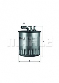 Фильтр MAHLE ORIGINAL KL 100/1