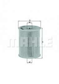 Фильтр MAHLE ORIGINAL KX 231D