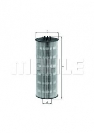 Фильтр MAHLE ORIGINAL OX 168D