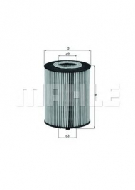 Фильтр MAHLE ORIGINAL OX 367D