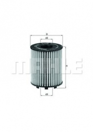 Фильтр MAHLE ORIGINAL OX 371D