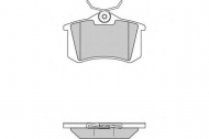 Комплект тормозных колодок E.T.F. 12-0806