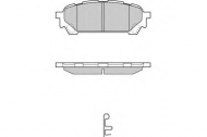 Комплект тормозных колодок E.T.F. 12-1270