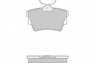 Комплект тормозных колодок MASTER-SPORT 13-0460-2840-2-SET-MS
