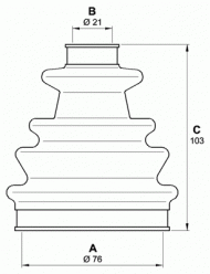 Комплект пыльника OPEN PARTS SJK7051.00