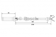 Датчик BOSCH 0 265 004 009