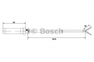 Датчик BOSCH 0 265 004 010