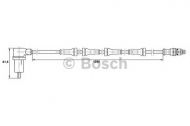 Датчик BOSCH 0 265 006 154