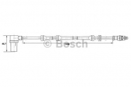 Датчик BOSCH 0 265 006 156