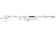 Датчик BOSCH 0 265 006 681