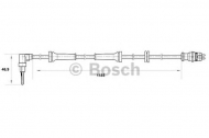 Датчик BOSCH 0 265 007 038