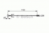 Трос BOSCH 1 987 482 043